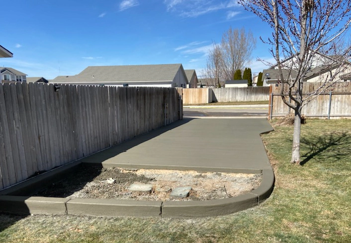 concrete replacement residential concrete driveway path service nampa id