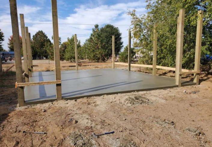 foundations footings concrete flat service commercial nampa id